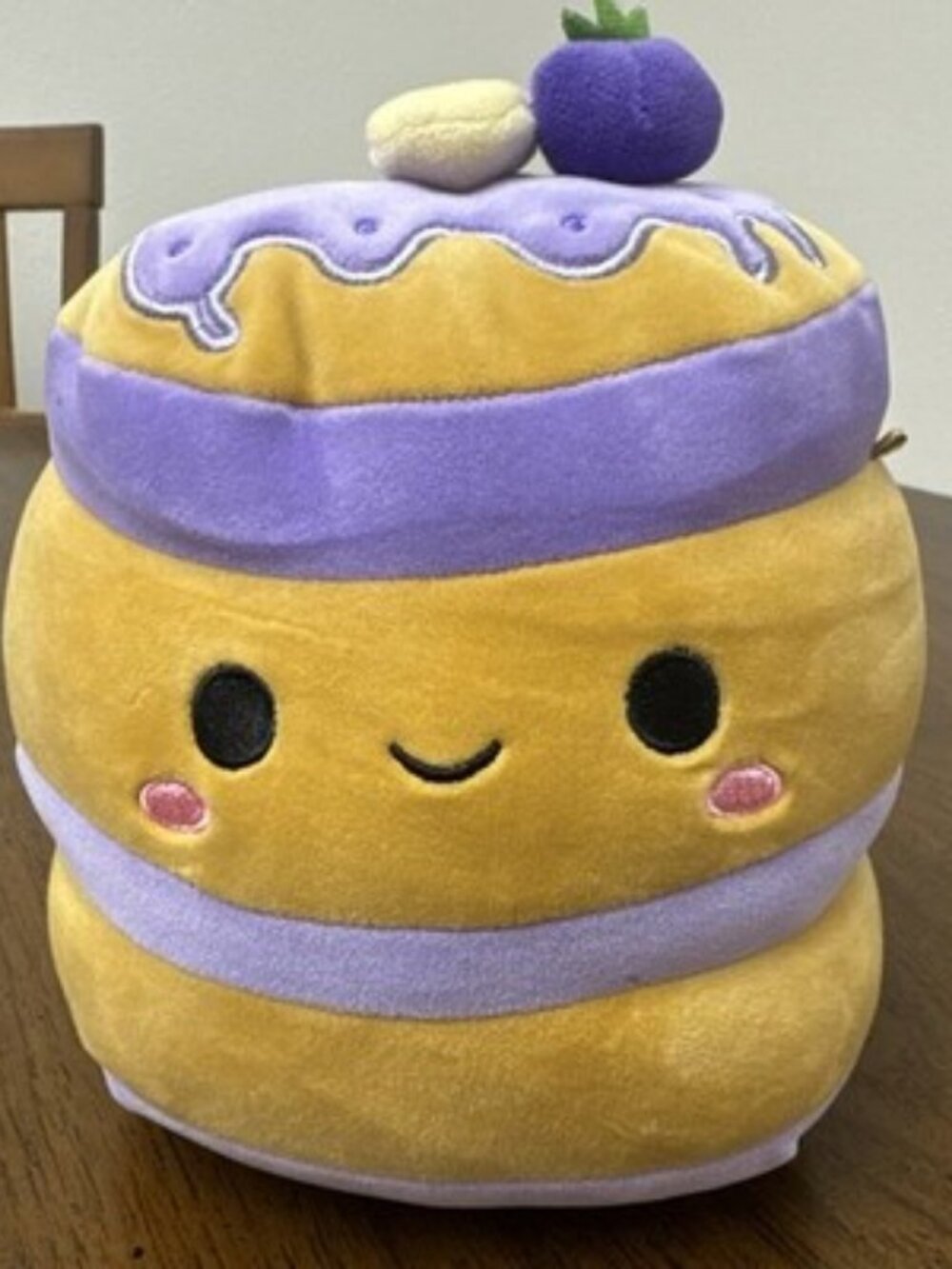Squishmallow - 8" Paden The Blueberry Pancakes - Soft Plush